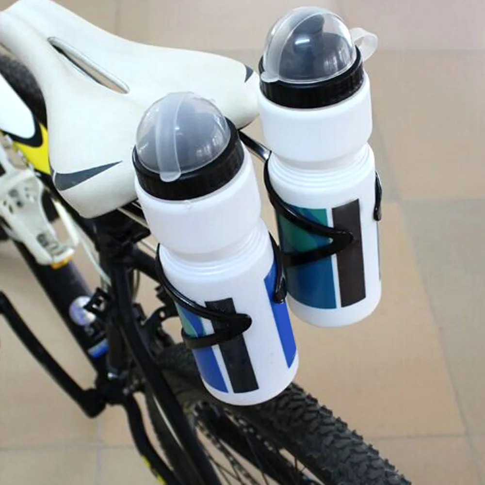 Aluminum Alloy MTB Bike Bicycle Cycling Double Dual Water Bottle Cages