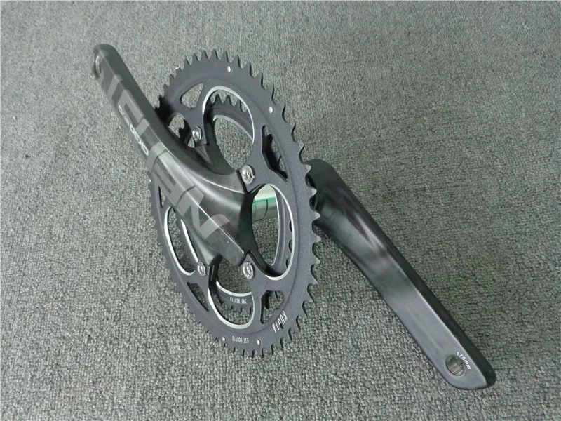 170mm/172.5mm/175mm Road Bike Crankset Carbon Crank Set BB30 BCD110 53T/39T or 50T/34T Q-factor 145mm NEASTY