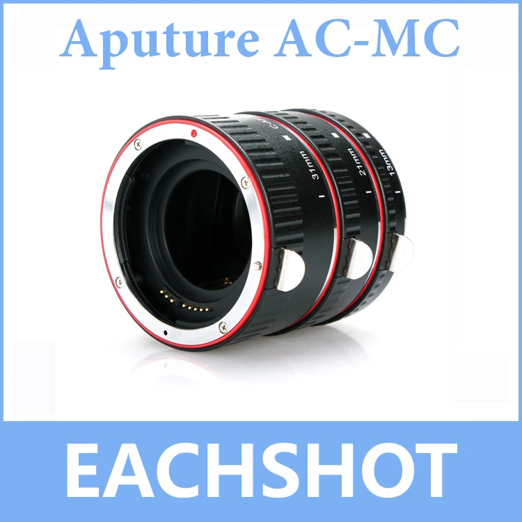 

Aputure Lens Macro Tube Set AC-MC for Canon Compatible with all EF and EF-S lenses