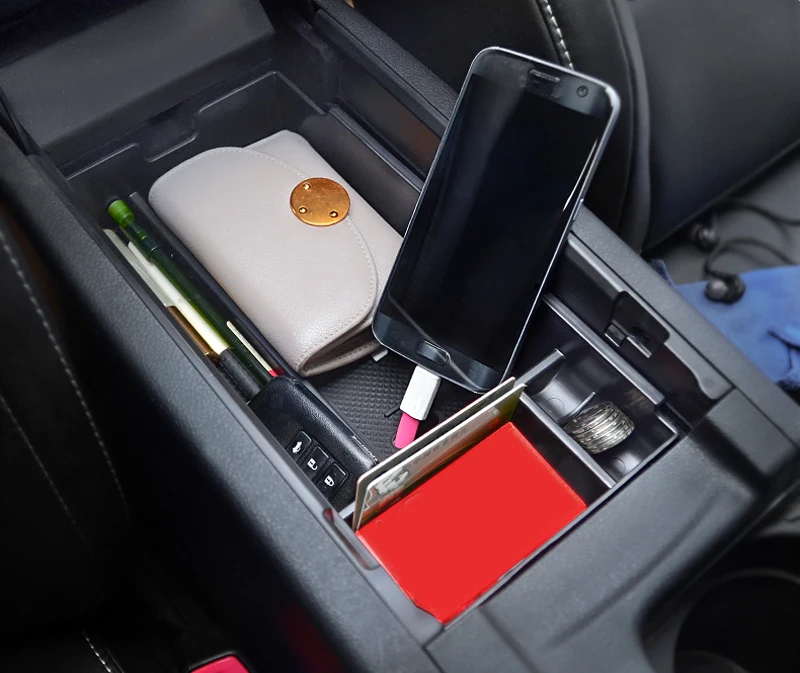 

Central Armrest Storage Glove Box Organizer car accessories For Lexus ES 2013 2014 2015 2016 2017 Car Styling