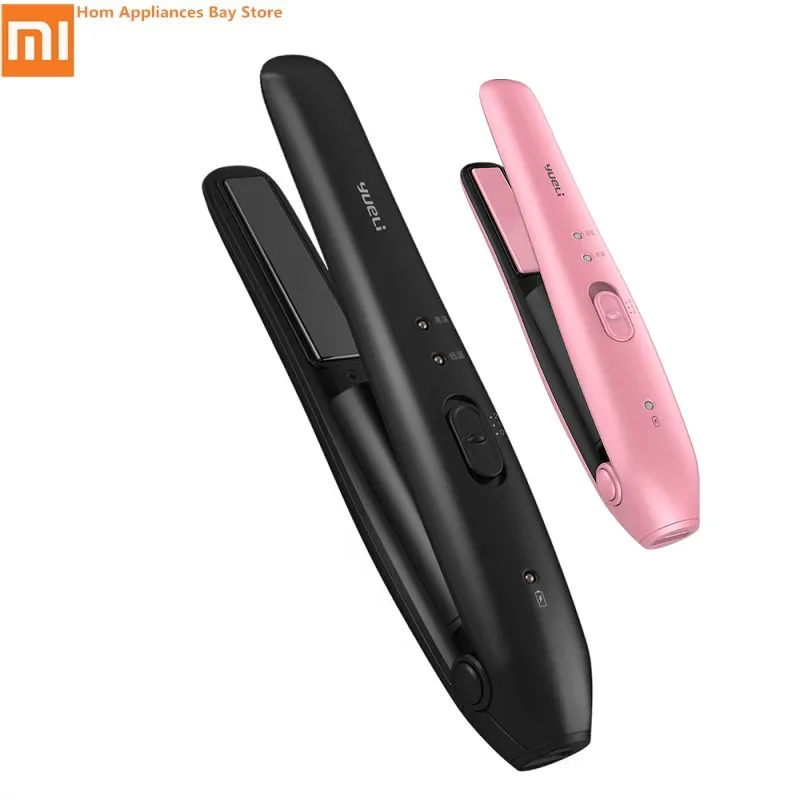 Beste Xiaomi Yueli Draadloze Mini Spalk Haar StraightenerNegative Ion Krul Haar Spalk 2500 mah Batterij Draagbare Handed Travel Power