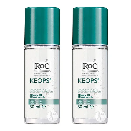 2 PCS KEOPS Deodorant a bille 48hrs Efficacy Roll-On Stick 30ml Odour - AliExpress Beauty Health