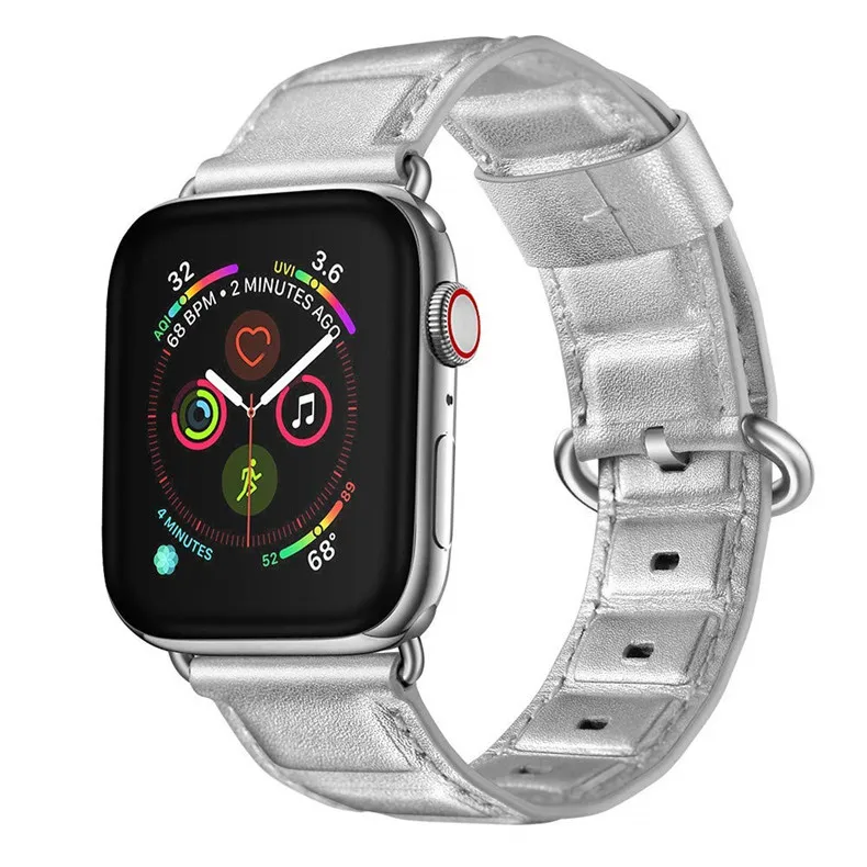 Ремешок из натуральной кожи для apple watch, ремешок для apple watch, 42 мм, 38 мм, 44 мм, 40 мм, iwatch, серия 5, 4, 3, 2, браслет, ремешок для часов