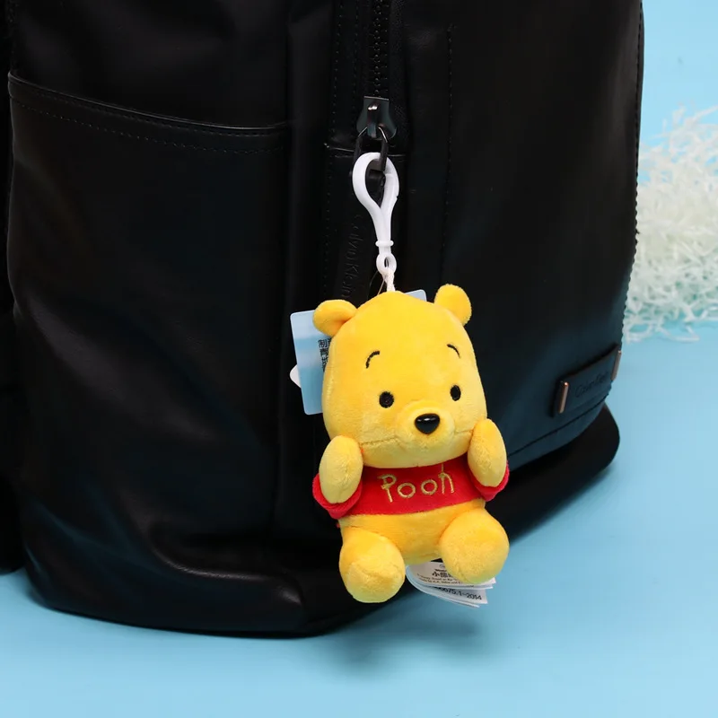 Оригинальная плюшевая кукла Disney Pooh Bear игрушки Mickey and Friends Minnie Mouse мягкие на день