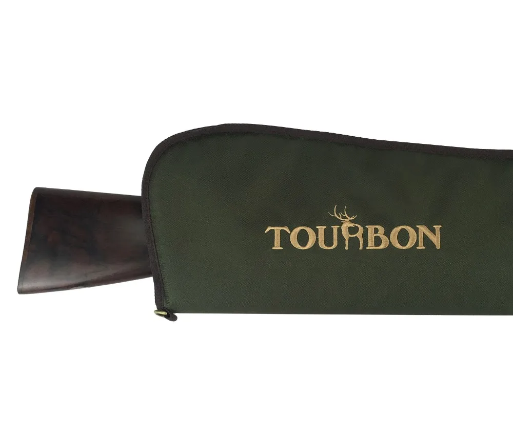 Tourbon Тактический зеленый нейлон страйкбол Slip Чехол для дробовика мягкая сумка для защиты пистолета переноска для охоты