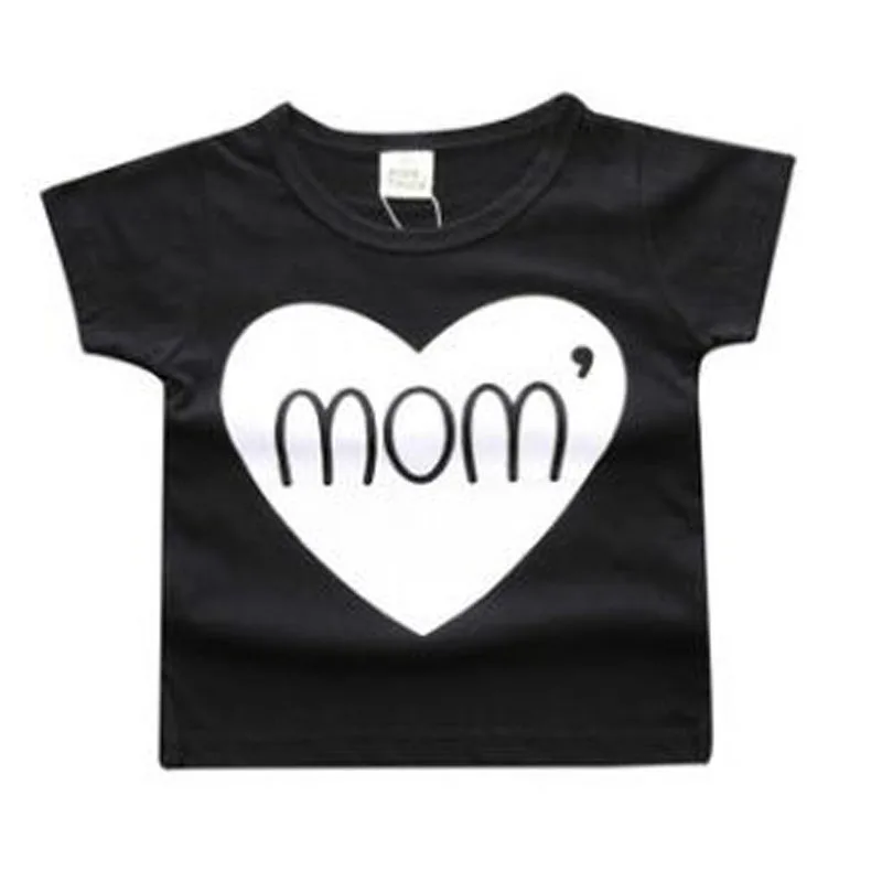 2018 new summer style newborn Baby boys girls clothes Cotton Short sleeve letter Print T-shirt Cartoon tee tops
