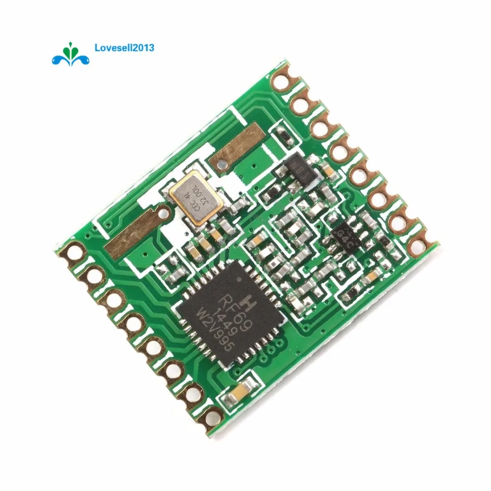 2pcs RFM69HW 868Mhz Transceiver Module High Integrated HopeRF Wireless