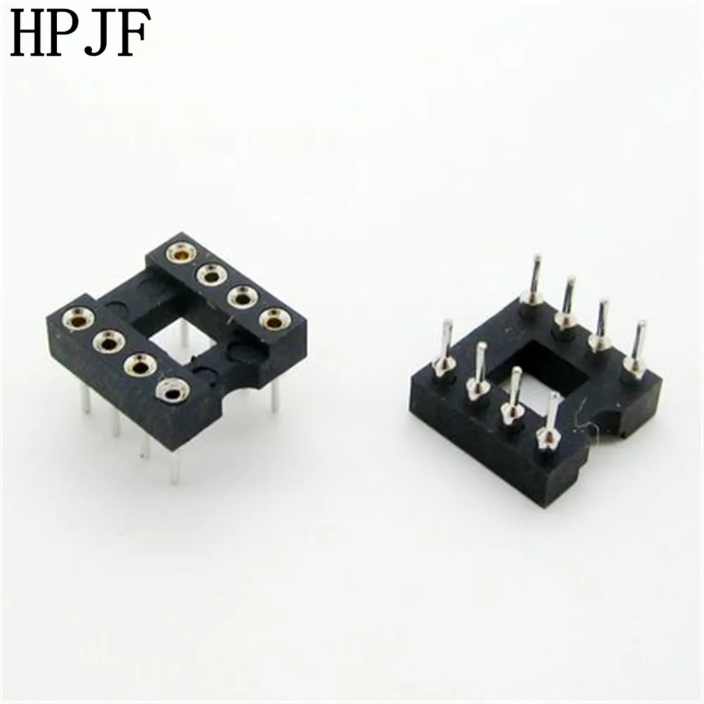 Buy 10PCS 8 Pin Round DIP IC Socket Adapter 8Pin Pitch