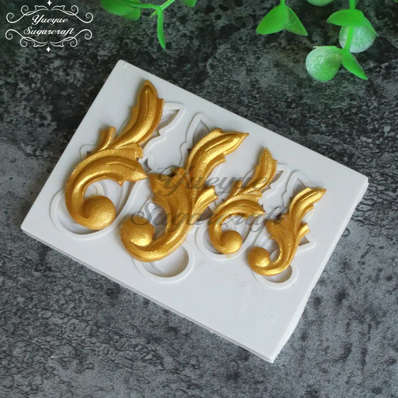 

Yueyue Sugarcraft Newest silicone mold fondant mold cake decorating tools chocolate gumpaste mold