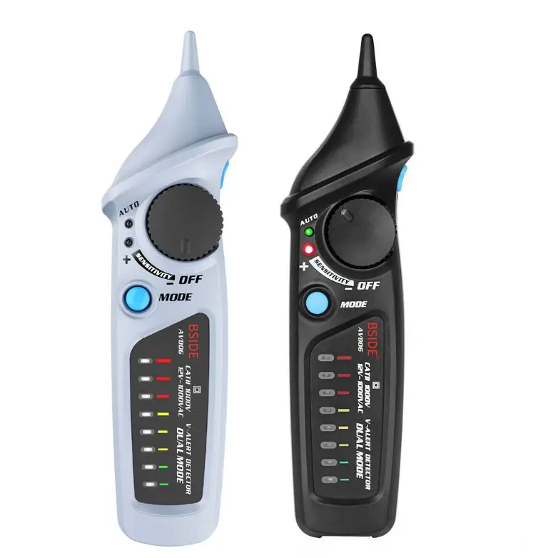 

AC 12-1000V Electric Voltage Test Pen Non-Contact Sensor Intelligent Power Detector With White LED Light Test Pen For Circuit Te