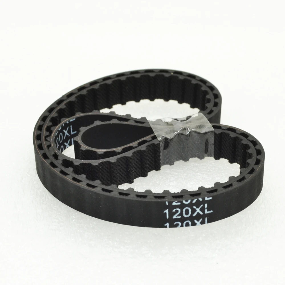 2pcs 120XL 60 Teeth 10mm Width Rubber Timing Belt Cogged Rubber Geared