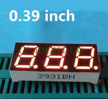 

20pcs 0.39" 0.39in. Digital TubeRED LED Digit 7 Segment led display 3bit 3 bit Common cathode
