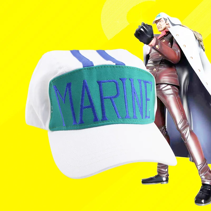 Buy Anime One piece Akainu Sakazuki Justice MARINE Hat