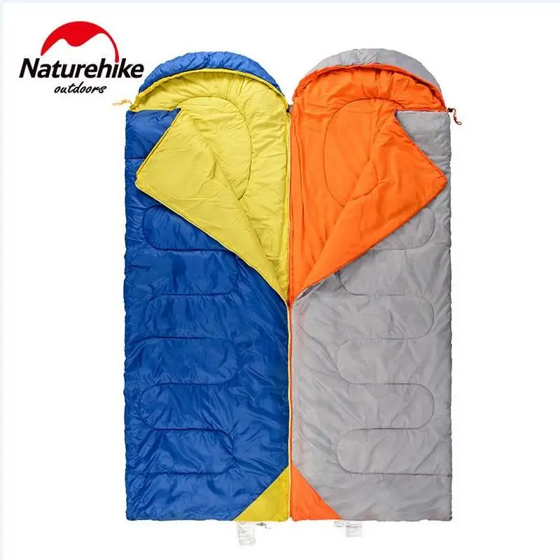 

Naturehike Outdoor ultralight sleeping bag 3 Season Envelope winter tourism sleeping bag adult Camping Equipment NH16T001-T