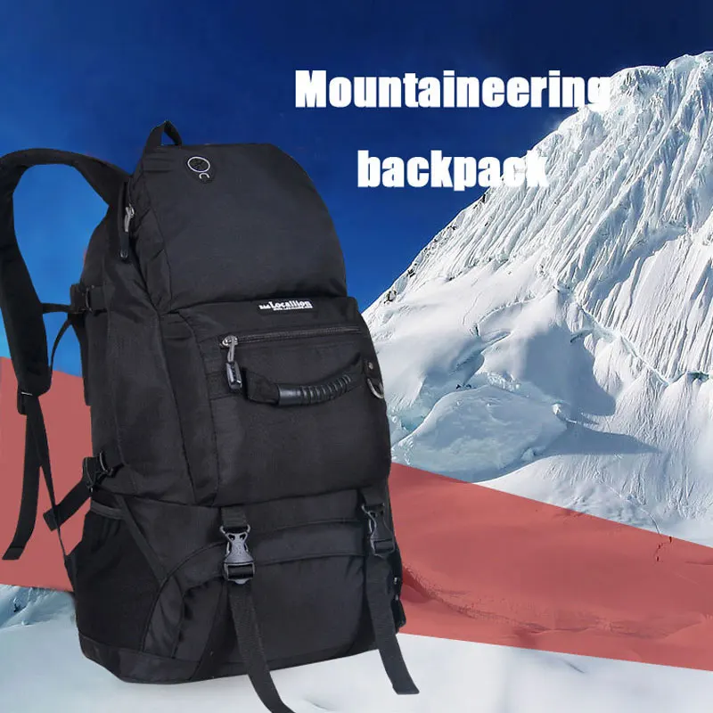 

45L Waterproof, tear-resistant fabric Outdoor Professional Cycling Camping Hiking Backpack Travel Bag Mountaineering Backpack