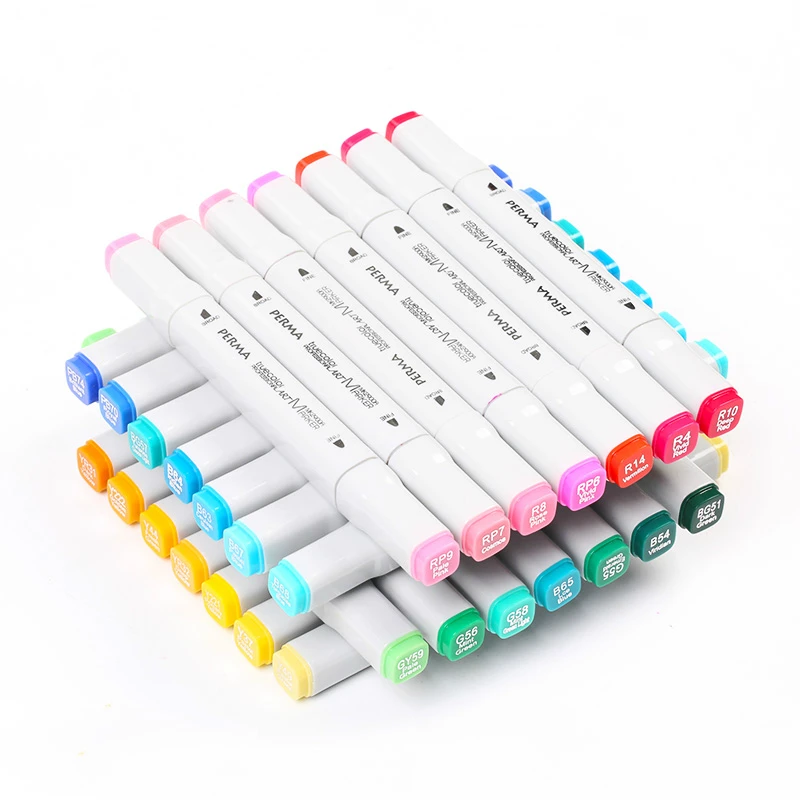 

Really Marc Sheath Pen Dress Color Color Use Beginner Comic Arts Painting Hand Double Pen Head Oiliness Marc Watercolor Pen Of