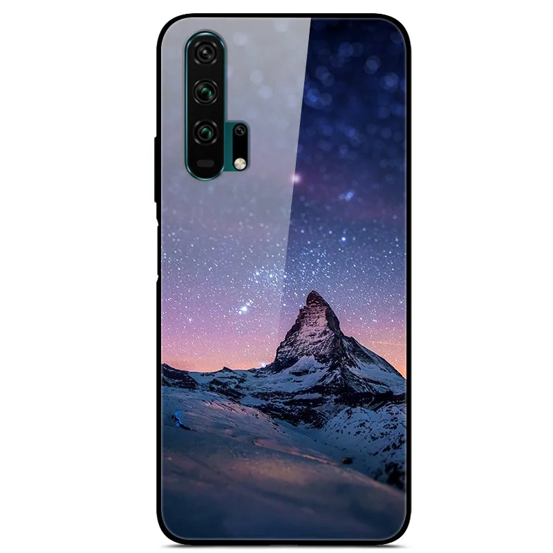 Premium Tempered Glass Hard Back Cover for Huawei Honor 20 Series