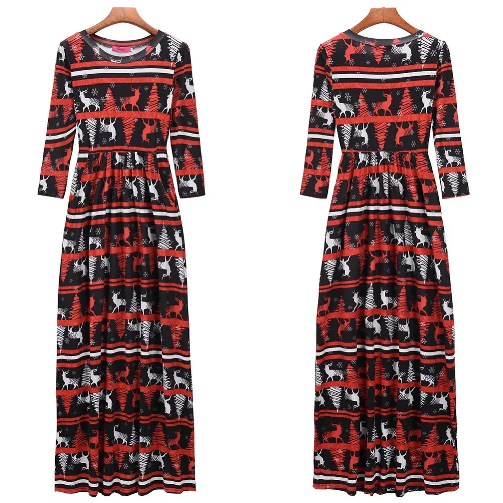 Christmas long dress  (5)