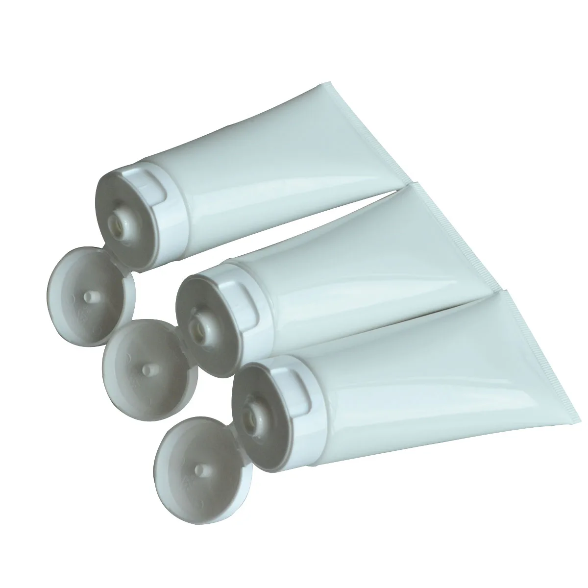 10Pcs Clamshell hose bottle opaque plastic bottles of soft ware