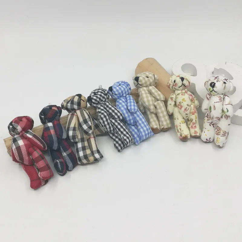 6cm cloth grid lv bear 10