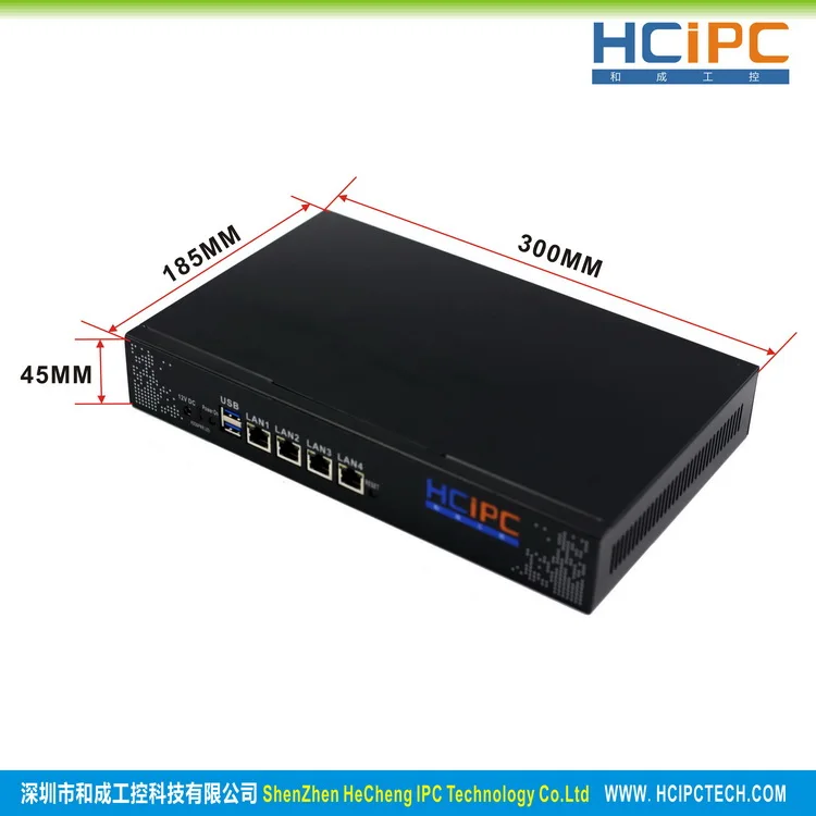 HCiPC B201 M14 HCL SJ1900 4LB Baytrial J1900 82583V 4LAN мини брандмауэр Barebone маршрутизатор ПК