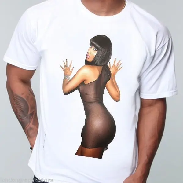 MUSIC NICKI MINAJ T-SHIRT PINK ANACONDA YOUNG MONEY YMCMB BOOTY Size S to 3XL hot new top free shipping t-shirt funny | Мужская одежда