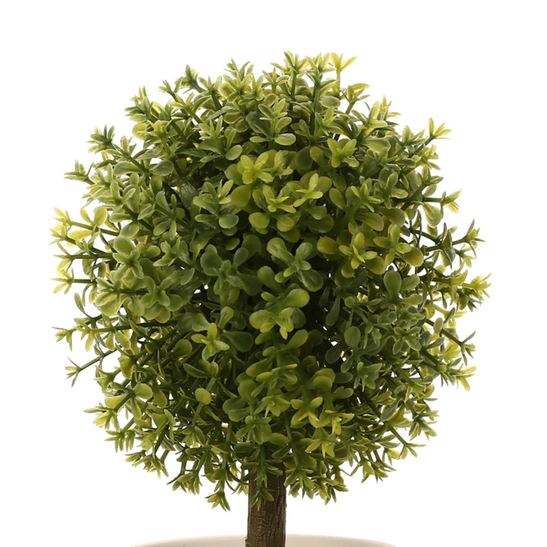 New Arrival Artificial Topiary Tree Ball Plants In Pot Colorful Fake