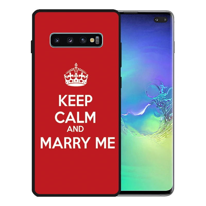Мягкий силиконовый черный чехол для samsung Galaxy S10 5G S8 S9 Plus S10E Note 10 Pro 9 8 Прочный