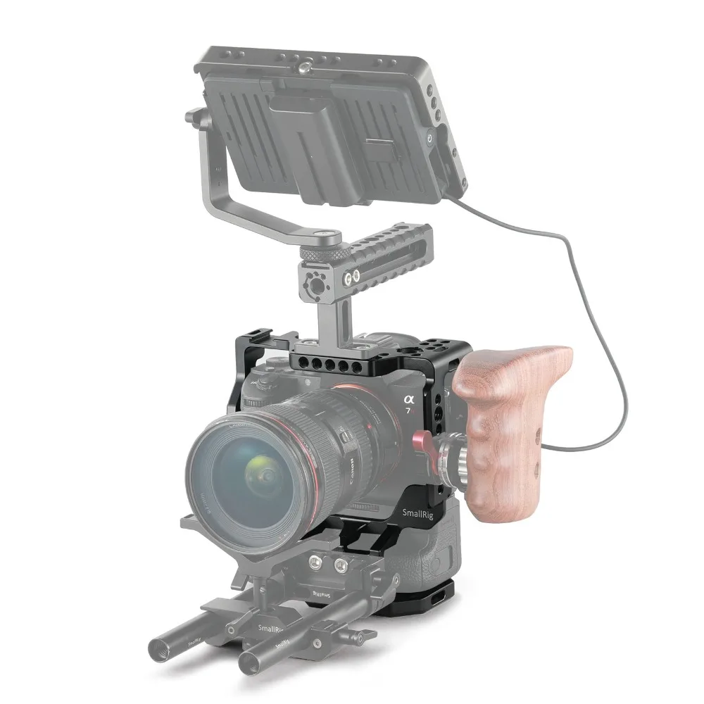 Клетка для камеры SmallRig A73 для sony A7R III/A7M3/A7 III с VG-C3EM вертикальной рукояткой 2176