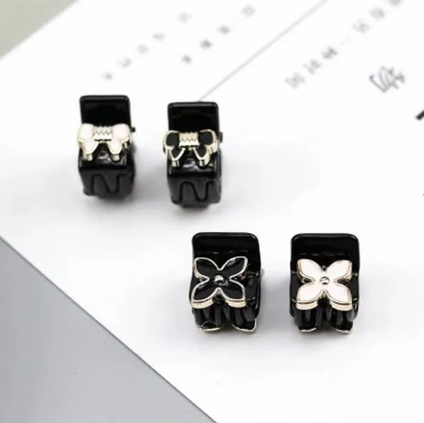 

5pcs New acrylic Bowknot flower Hair Crab Claw clip Hair Claws Clamp for Women Ornaments Girl Hairgrip High Quality Accessory
