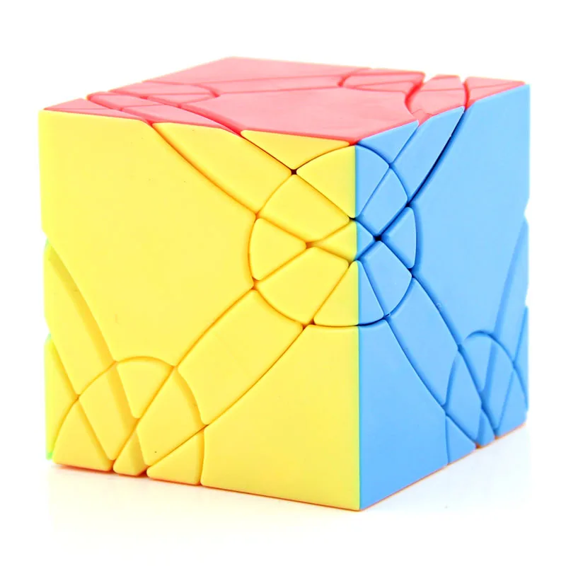 MoYu Axis Cube Time Wheel Stickerless необычная форма магический куб TimeWheel креативная Головоломка