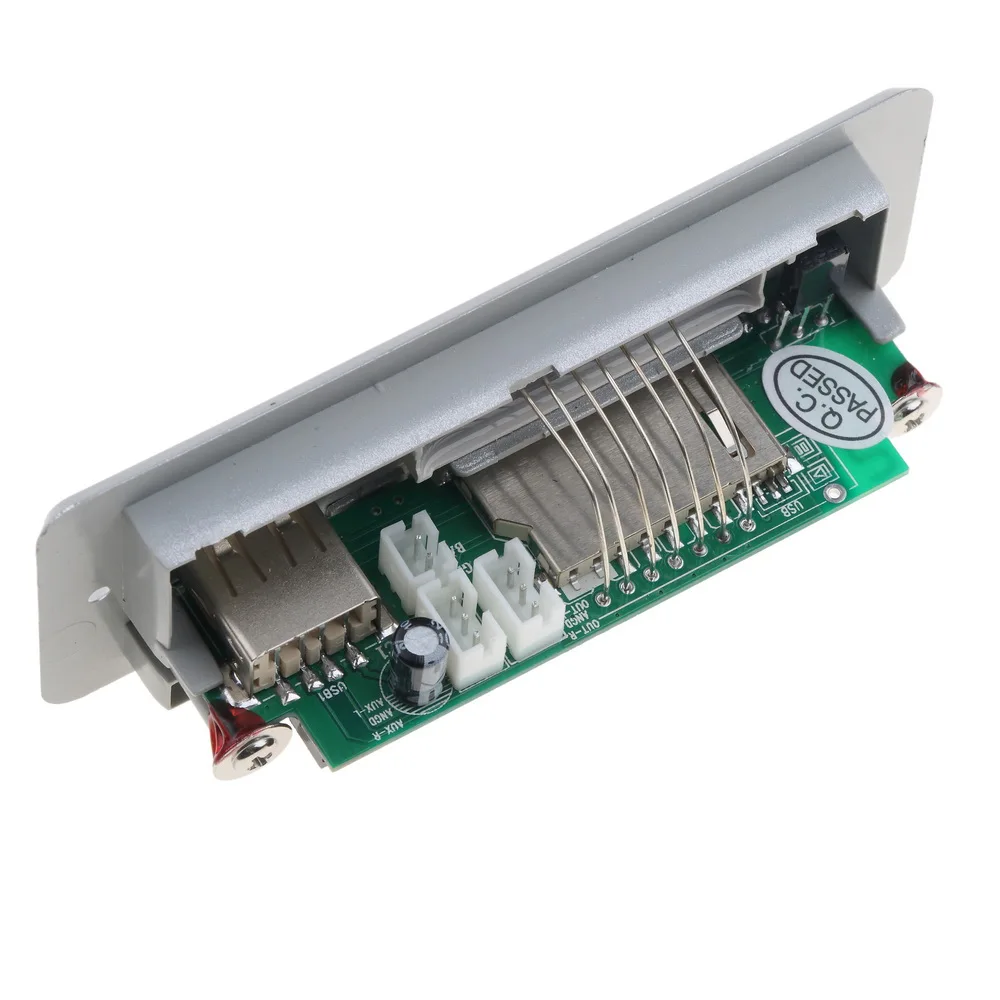 USB 3 5 мм AUX Bluetooth FM радио V5.0 беспроводной приемник MP3 плеер в 12 В декодер плата