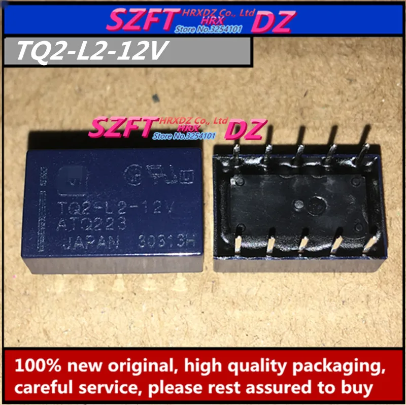

SZFTHRXDZ 100% new original 10PCS 50PCS TQ2-L2-12V DIP10