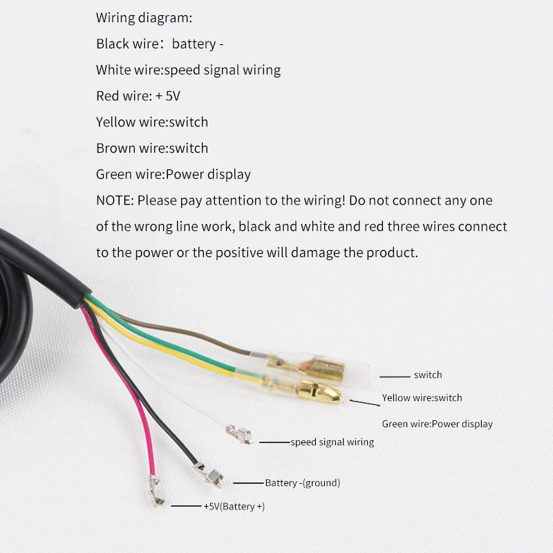 Discount Electric Bike Accessories 106DX Bicycle Finger Throttle Assemble Handle Thumb Battery Indicator E bike Scooter Power Display 5