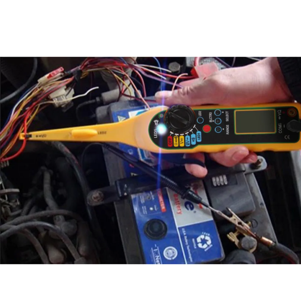 

Multi-function Auto Circuit Tester Multimeter Lamp 3 in 1 Car Repair Automotive Electrical Multimeter Tools Diagnostic Tool