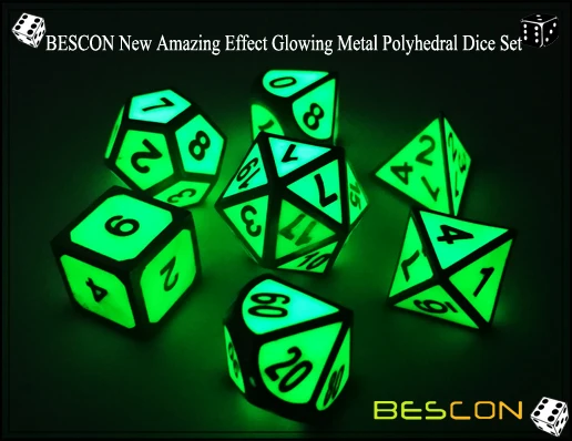 Estilo de Cobre Jogo de Dados Bescon Novo Sólido Metal Polyhedral d & Dice Conjunto 7 Cobre Rpg Role Playing Peças D4-d20 8 Jogos de estratégia