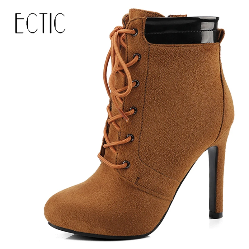 womens round toe ankle boots