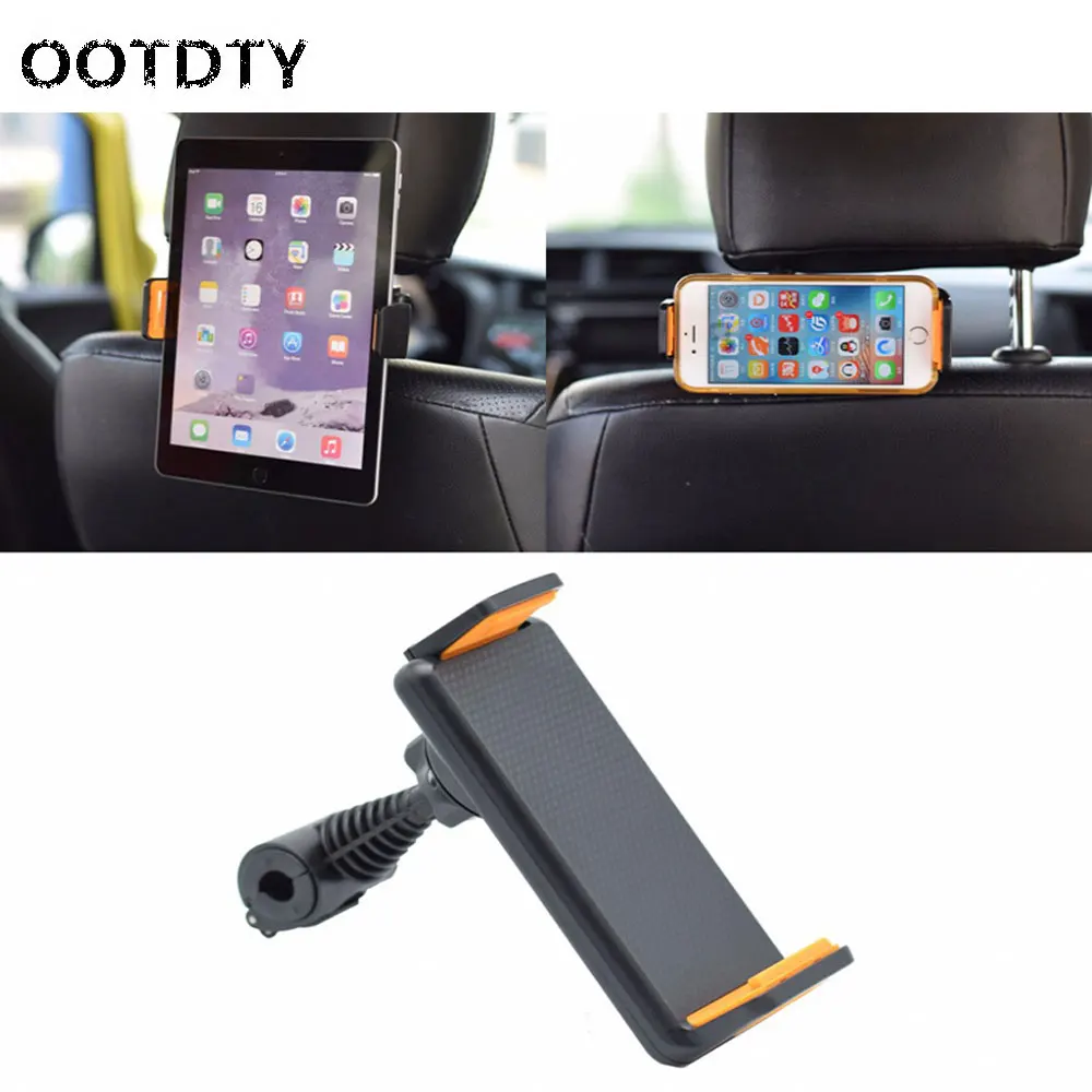

Universal 360 Degree Rotating Car Back Seat Headrest Mount Holder Stand For iPhone iPad GPS Samsung LG Tablet 4-10 Inch