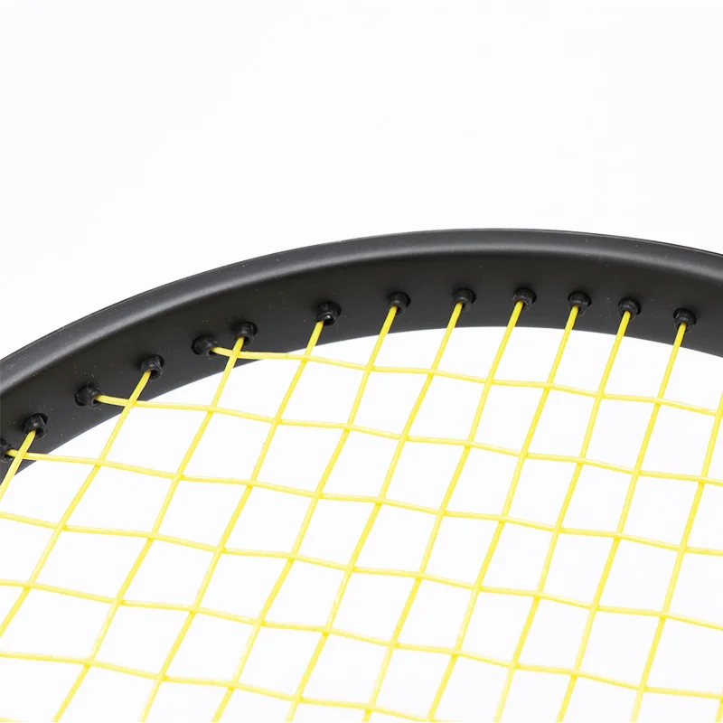 Новые высококачественные ярсия теннисные ракетки графитовые теннисные ракетки полностью черные 41/4, 43/8, 41/2