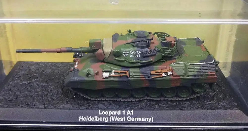 Leopard 1A1 Heidelberg West Германия 1/72 литье под давлением модель готовой Танк IXO
