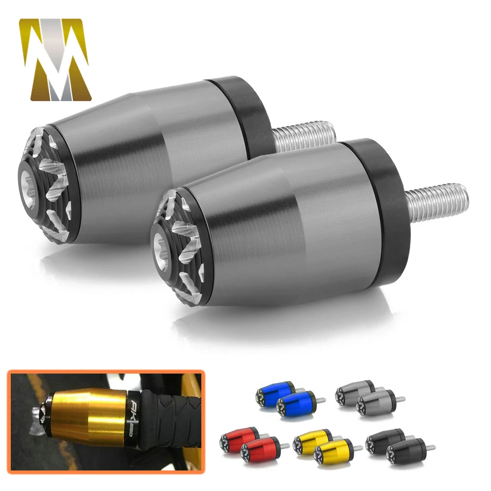 

Newest Handlebar Grips Bar Ends Handle Grip Cover For KYMCO AK550 2017 Motorcycle Accessories CNC Anti Vibration Grips AK 550