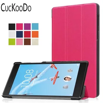 

CucKooDo Slim Fit Smart Rubber Case Cover with Auto Wake/Sleep for Lenovo Tab 4 7 (TB-7504F/TB-7504N/TB-7504X) 2017 Released