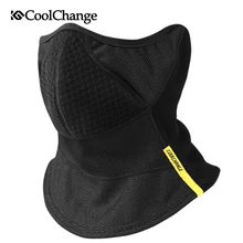 CoolChange Cycling Mask Winter Windproof Elastic Bicycle Half Face Mask Neck Warmer Ear Protection Bike Face Mask Skiing Running