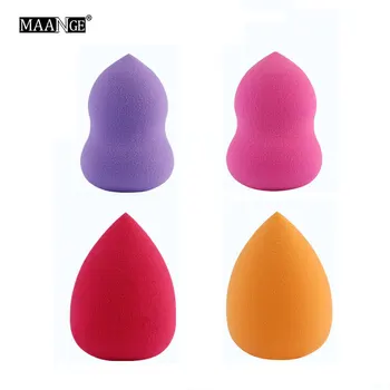 

4Pcs/Pack Face Cosmetics Makeup Beatuy Sponge Puff Foundation Powder Highlight Smooth Make Up Tool Grow Bigger in Water
