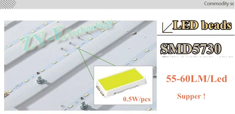 3 комплекта светодиодных плат потолочный светильник pcb + Драйвер магнит SMD 5730
