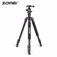 Wholesale prices Zomei Q555 Professional Aluminum Camera Tripod Stand With Ball Head Quick-Release Plate For DSLR Camera With Carrying Case