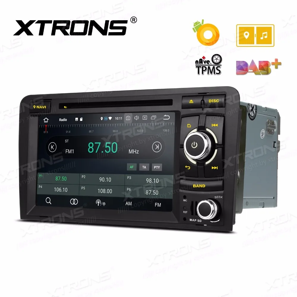 Excellent 7" Android 8.0 OS Car DVD Multimedia GPS for Audi A3 2003-2012 & Audi S3 2006-2012 & Audi RS3 2011-2012 with 4GB RAM 32GB ROM 4