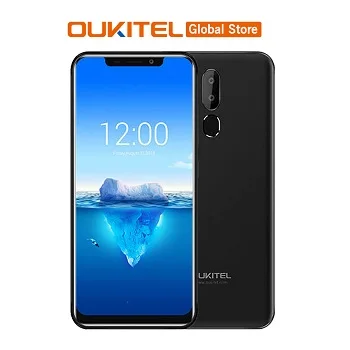 OUKITEL C12 Pro 4G 6,1" 19:9 Android 8,1 Face ID 3300 мАч MT6739 четырехъядерный 2 Гб ОЗУ 16 Гб ПЗУ 8МП+ 5Мп отпечаток пальца мобильный телефон