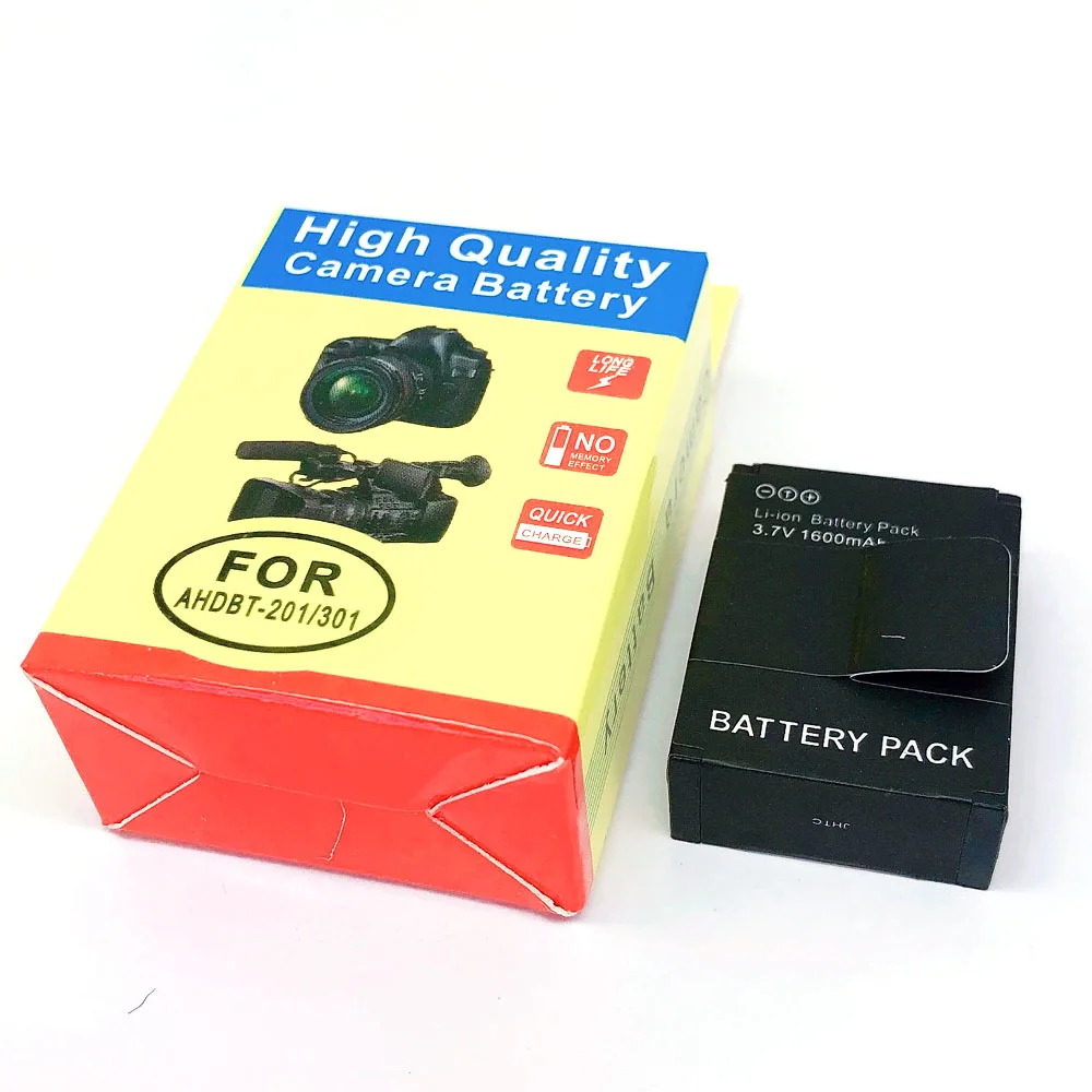 

AHDBT-301 AHDBT-302 AHDBT 201 301 302 Battery for GoPro Hero 3 3+ Sports Cam Go Pro Hero3 + black silver white HD Action Camera