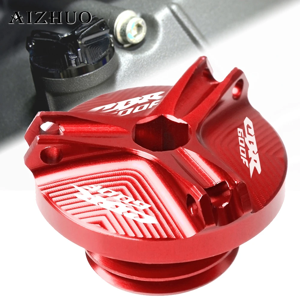 

Motorcycle Engine Oil Filler Cup Cap Oil Filler Cap Plug Cover For HONDA CBR600F CBR 600F CBR600 F 1991-2007 2006 2005 2004 2003